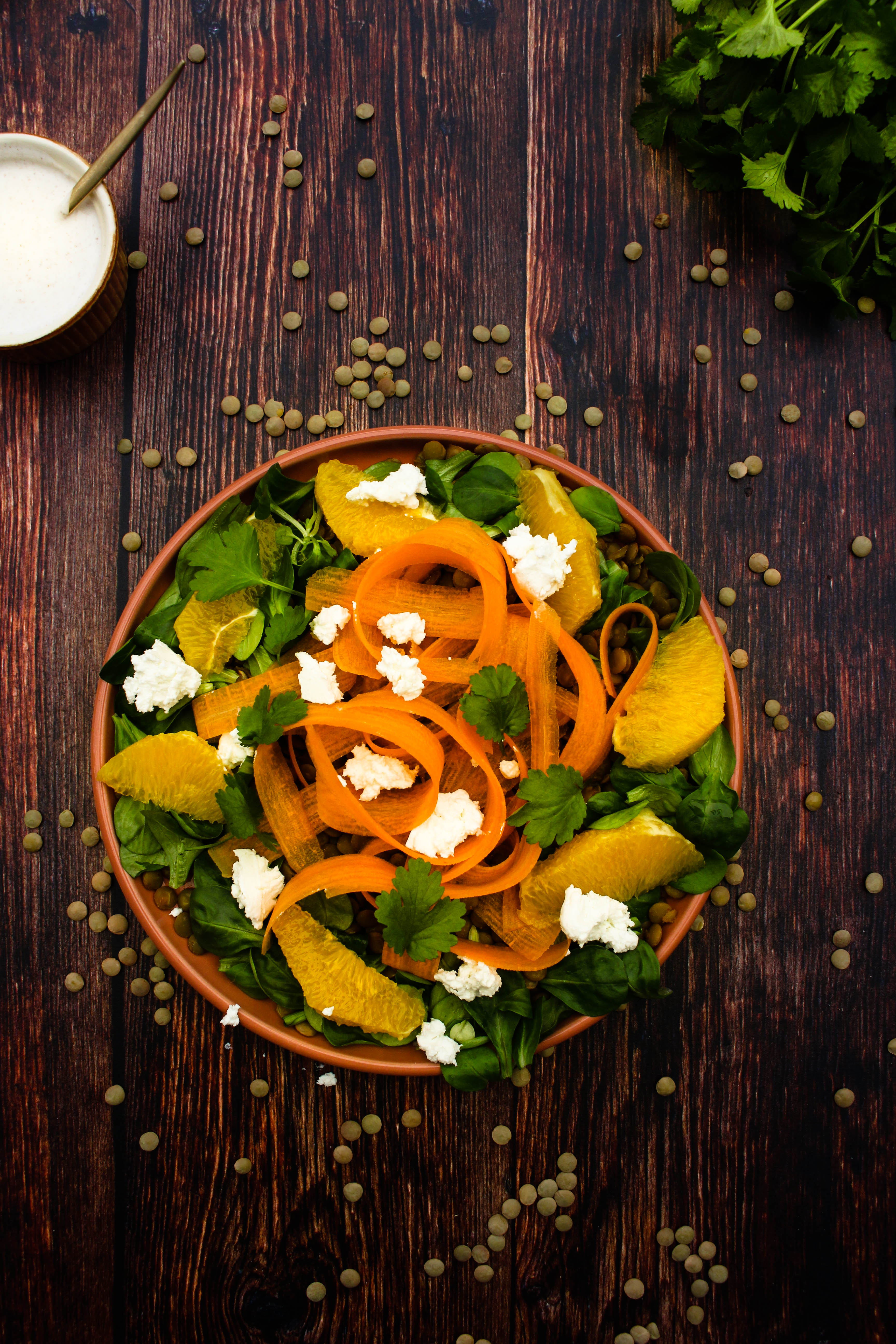 salade sinaasappel linzen wortel jozefien ryckx goestjes gezond glutenvrij